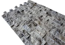 2,5×5 cm Gümüş Patlatma Traverten.webp