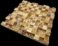 2,5×2,5 cm Sarı Patlatma Traverten.webp
